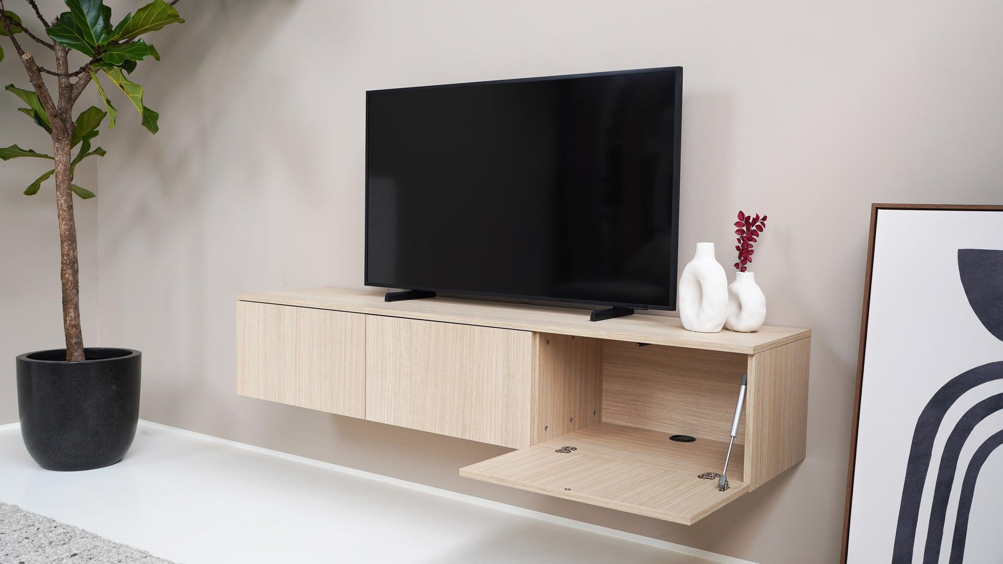 TV meubel - Eiken licht - 3 kleppen - {{ product.type }} - Kas20