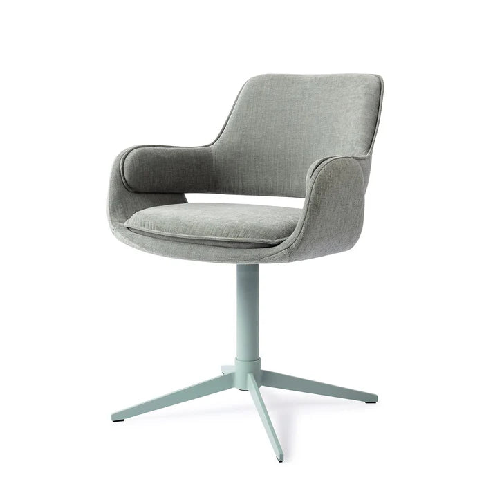 Oketo Green Midori Eetkamerstoel - Draaibaar - {{ product.type }} - Kas20