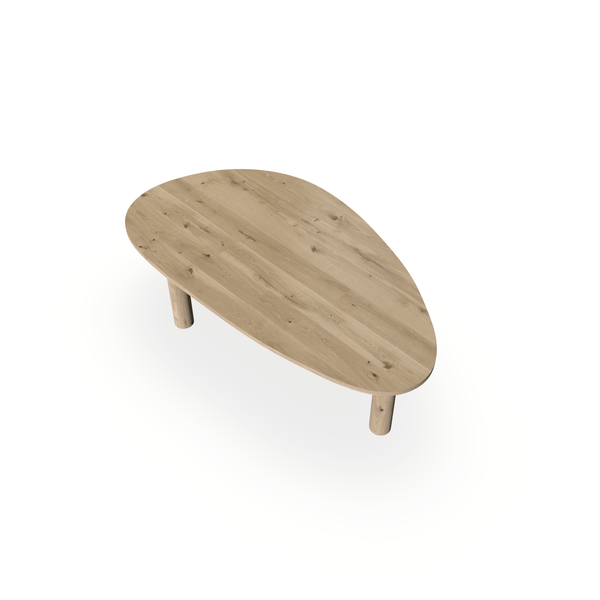 Eettafel Eiken Naturel - Kiezel B - Columbus - {{ product.type }} - Kas20