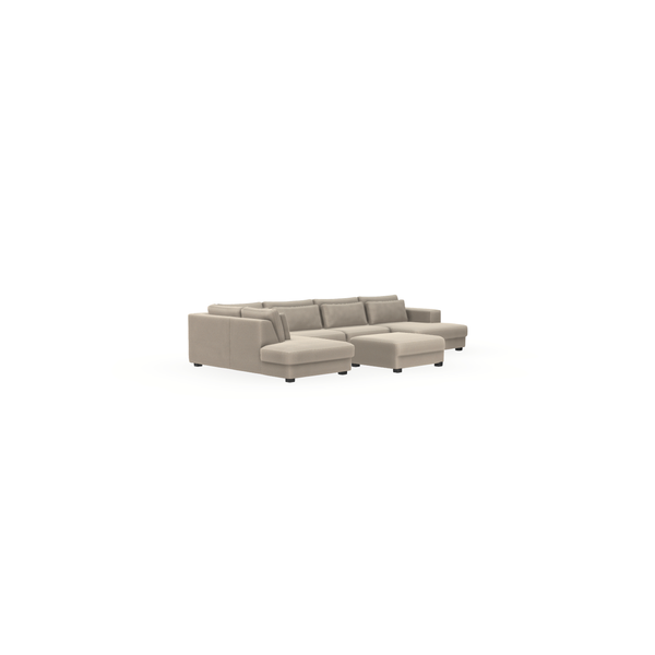 Bank Micha Andermaat 11 - 3 Zit Chaise Divan Rechts - {{ product.type }} - Kas20