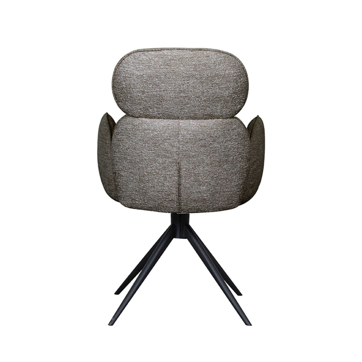 Eetkamerstoel Vadim - Truffel grijs - Boucle (set van 2) - {{ product.type }} - Kas20