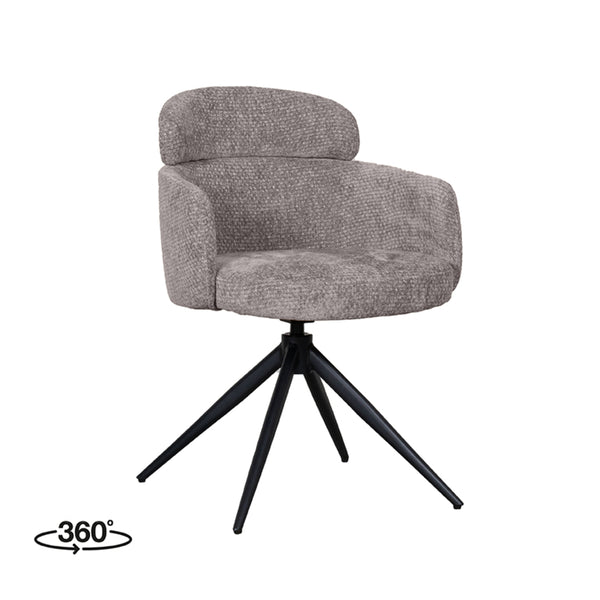 Eetkamerstoel Demetrius - Stone - Elite - {{ product.type }} - Kas20
