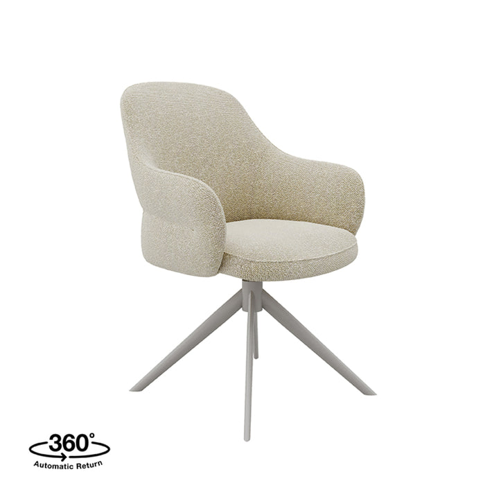 Eetkamerstoel Elysium - Naturel - Boucle - {{ product.type }} - Kas20