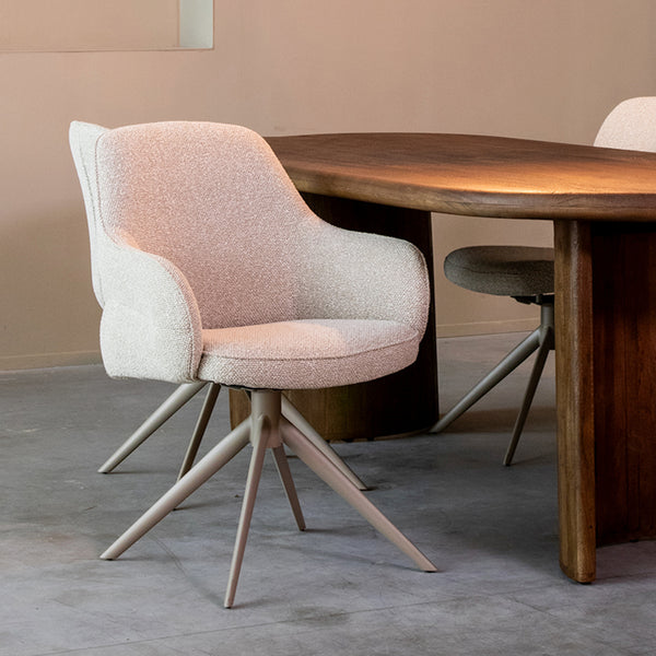 Eetkamerstoel Elysium - Naturel - Boucle - {{ product.type }} - Kas20