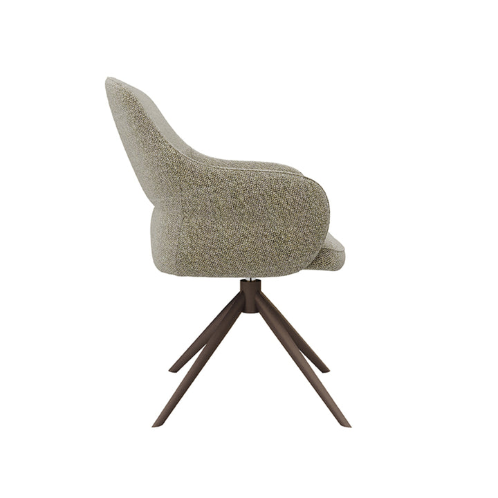 Eetkamerstoel Elysium - Truffel grijs - Boucle - {{ product.type }} - Kas20