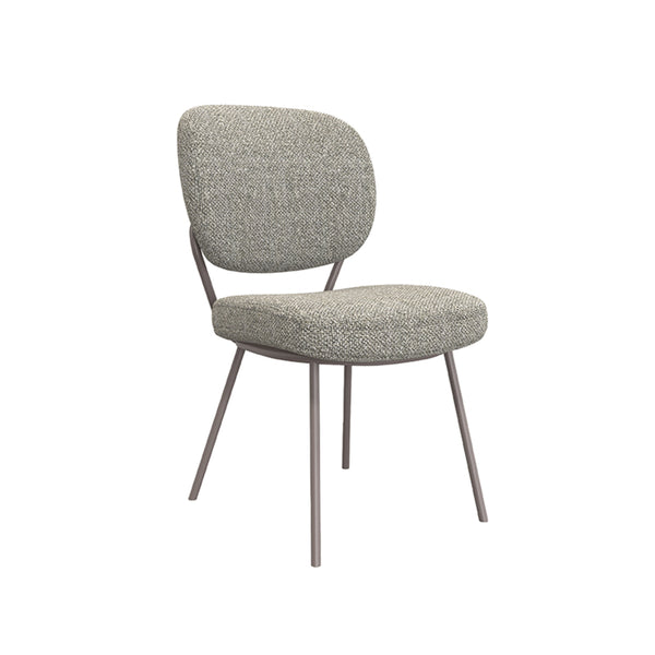 Eetkamerstoel Sereno - Truffel grijs - Boucle (set van 2) - {{ product.type }} - Kas20