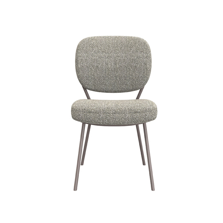 Eetkamerstoel Sereno - Truffel grijs - Boucle (set van 2) - {{ product.type }} - Kas20