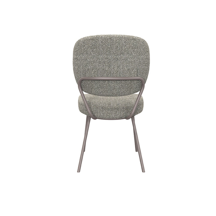 Eetkamerstoel Sereno - Truffel grijs - Boucle (set van 2) - {{ product.type }} - Kas20