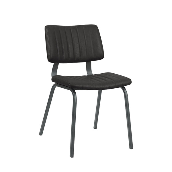 Eetkamerstoel Gioioso - Zwart - PU-Leder (set van 2) - {{ product.type }} - Kas20