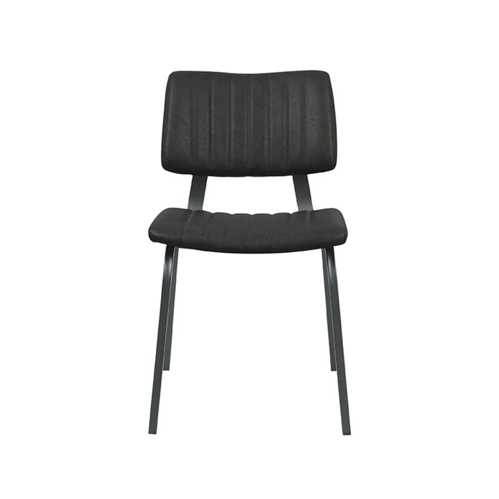 Eetkamerstoel Gioioso - Zwart - PU-Leder (set van 2) - {{ product.type }} - Kas20
