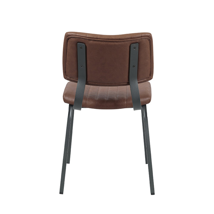 Eetkamerstoel Gioioso - Bruin - PU-Leder (set van 2) - {{ product.type }} - Kas20