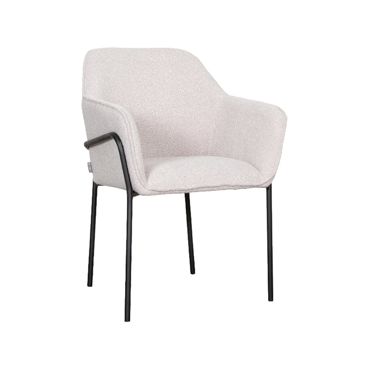 Eetkamerstoel Dario - Naturel - Boucle - {{ product.type }} - Kas20