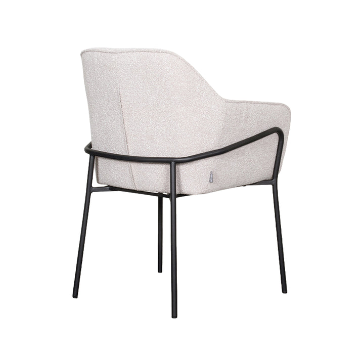 Eetkamerstoel Dario - Naturel - Boucle - {{ product.type }} - Kas20