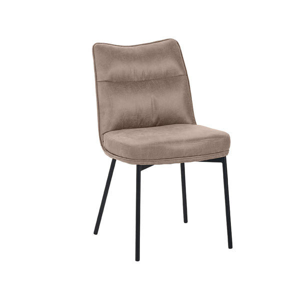 Eetkamerstoel Lunaria - Taupe - Micro Suede (set van 2) - {{ product.type }} - Kas20