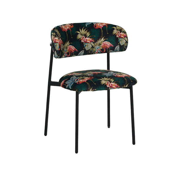 Eetkamerstoel Felice - Multicolor - Fluweel - {{ product.type }} - Kas20