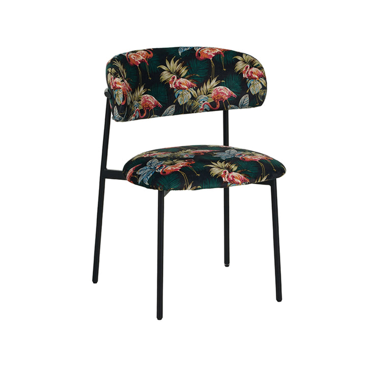 Eetkamerstoel Felice - Multicolor - Fluweel - {{ product.type }} - Kas20