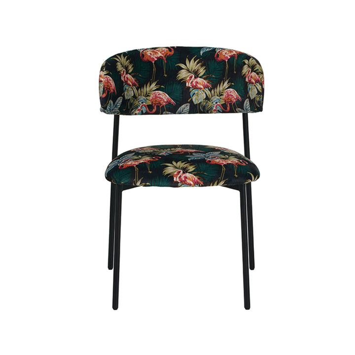 Eetkamerstoel Felice - Multicolor - Fluweel - {{ product.type }} - Kas20