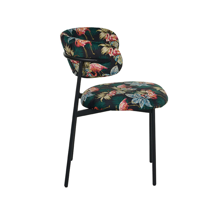 Eetkamerstoel Felice - Multicolor - Fluweel - {{ product.type }} - Kas20