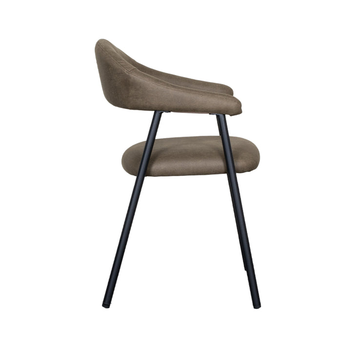 Eetkamerstoel Amara - Moss - Micro Suede (set van 2) - {{ product.type }} - Kas20