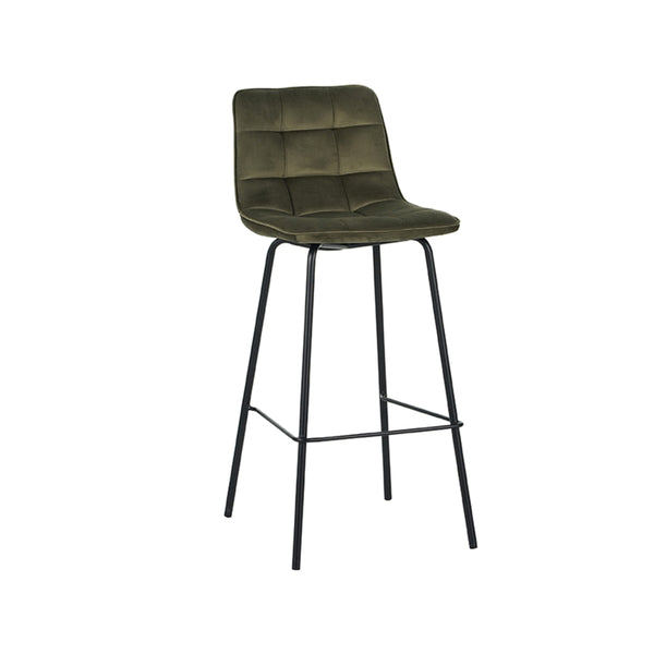 Barkruk Brio - Hunter - Fluweel (set van 2) - {{ product.type }} - Kas20