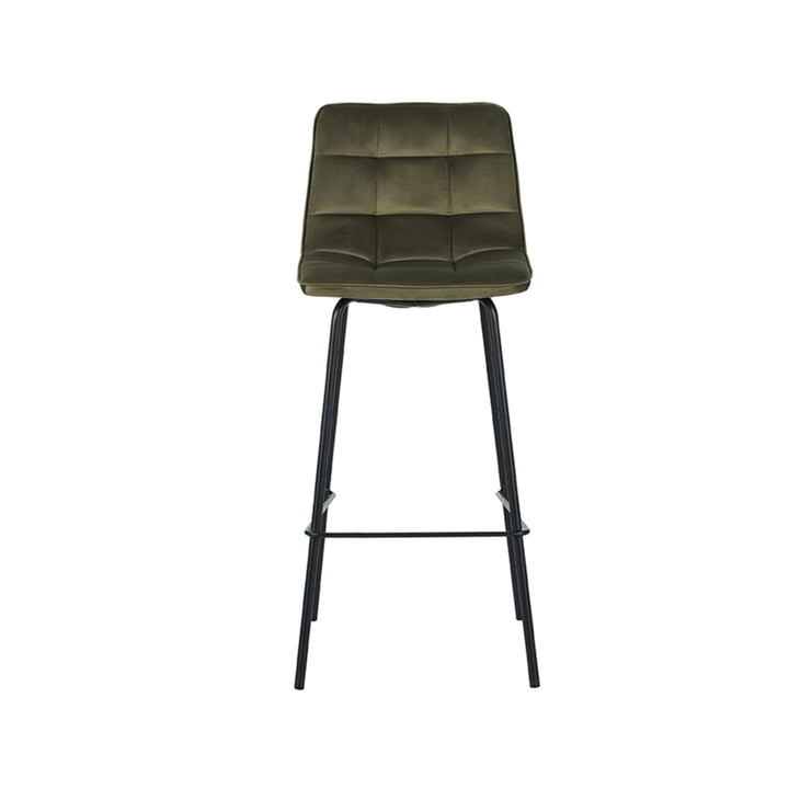 Barkruk Brio - Hunter - Fluweel (set van 2) - {{ product.type }} - Kas20