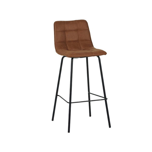 Eetkamerstoel Brio - Cognac - Micro Suede (set van 2) - {{ product.type }} - Kas20