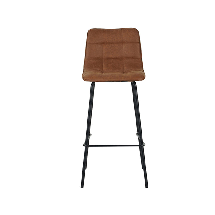Eetkamerstoel Brio - Cognac - Micro Suede (set van 2) - {{ product.type }} - Kas20