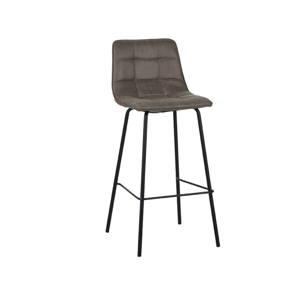 Barkruk Brio - Taupe - Micro Suede (set van 2) - {{ product.type }} - Kas20