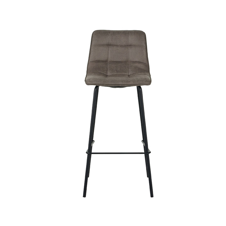 Barkruk Brio - Taupe - Micro Suede (set van 2) - {{ product.type }} - Kas20