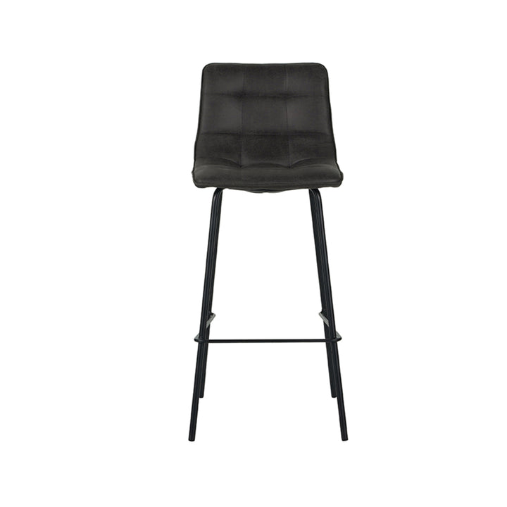 Barkruk Brio - Antraciet - Micro Suede (set van 2) - {{ product.type }} - Kas20