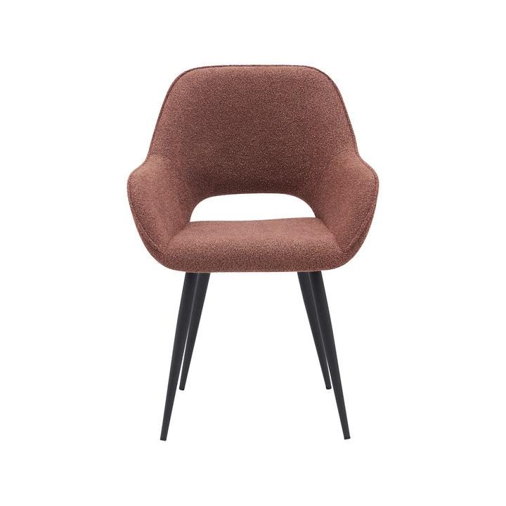 Eetkamerstoel Eclissi - Terra - Boucle (set van 2) - {{ product.type }} - Kas20