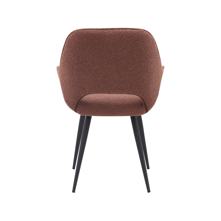 Eetkamerstoel Eclissi - Terra - Boucle (set van 2) - {{ product.type }} - Kas20