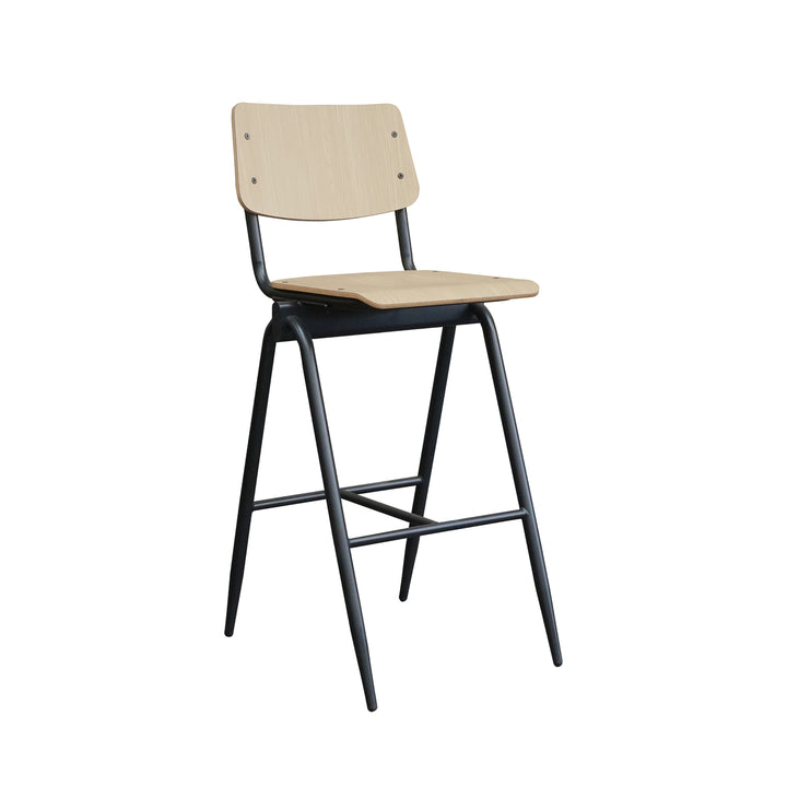Barkruk Stella - Naturel - Hout - Zithoogte 75 (set van 2) - {{ product.type }} - Kas20
