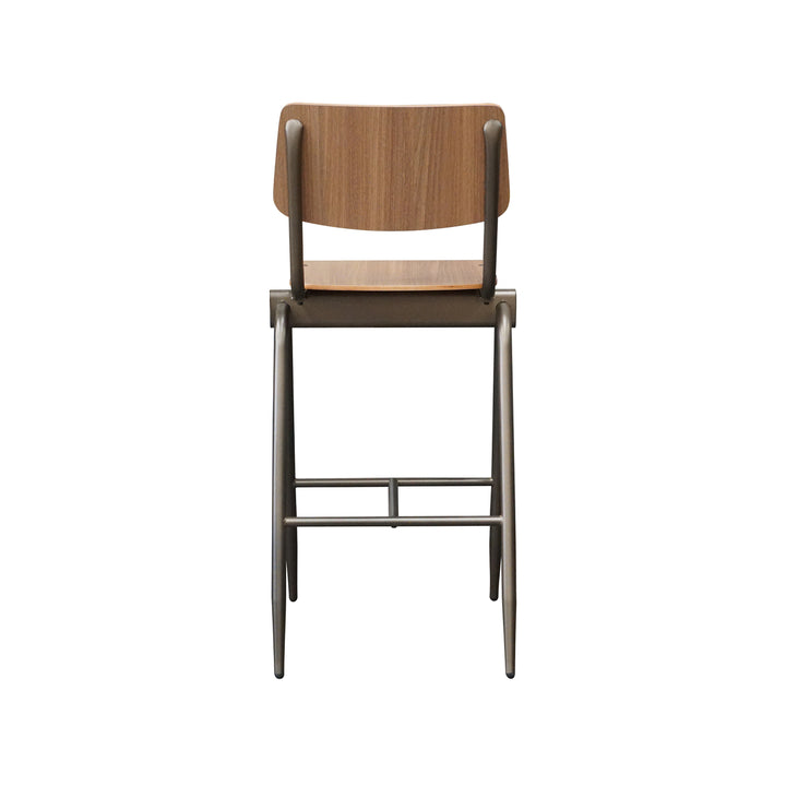 Barkruk Stella - Bruin - Hout - Zithoogte 75 (set van 2) - {{ product.type }} - Kas20