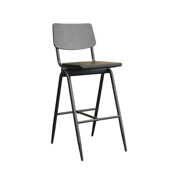 Barkruk Stella - Zwart - Hout - Zithoogte 75 (set van 2) - {{ product.type }} - Kas20