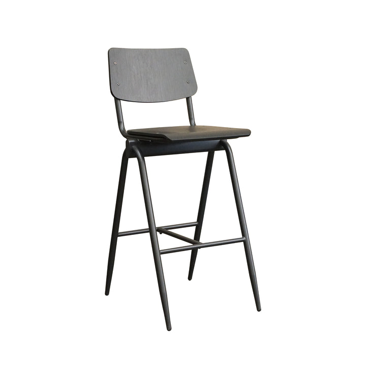 Barkruk Stella - Zwart - Hout - Zithoogte 75 (set van 2) - {{ product.type }} - Kas20