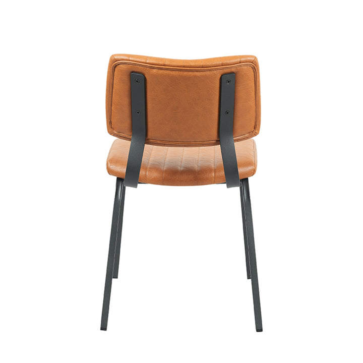 Eetkamerstoel Gioioso - Cognac - PU-Leder (set van 2) - {{ product.type }} - Kas20