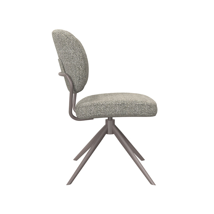 Eetkamerstoel Gilded - Truffel grijs - Boucle (set van 2) - {{ product.type }} - Kas20
