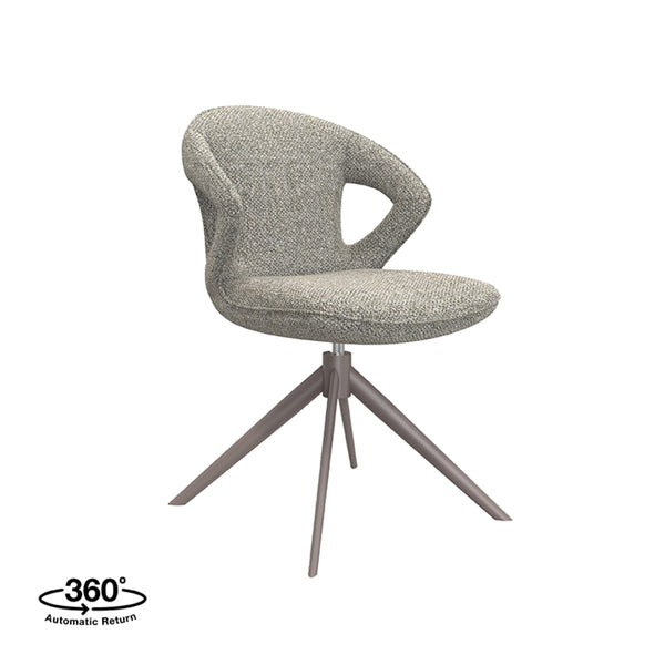 Eetkamerstoel Zenith - Truffel grijs - Boucle - {{ product.type }} - Kas20