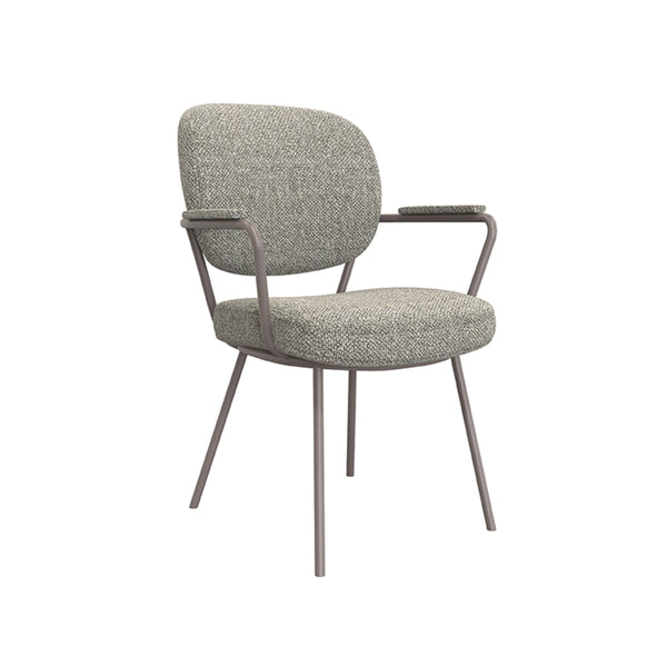 Eetkamerstoel Luxe - Truffel grijs - Boucle - {{ product.type }} - Kas20