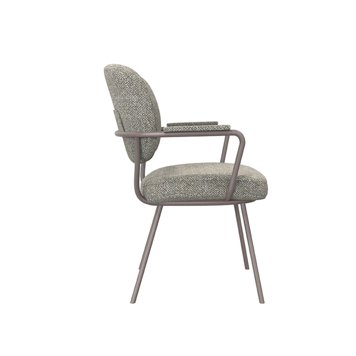 Eetkamerstoel Luxe - Truffel grijs - Boucle - {{ product.type }} - Kas20