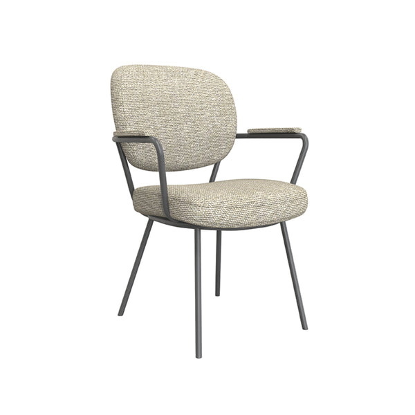 Eetkamerstoel Luxe - Naturel - Boucle - {{ product.type }} - Kas20