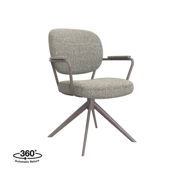 Eetkamerstoel Bello - Truffel grijs - Boucle - {{ product.type }} - Kas20