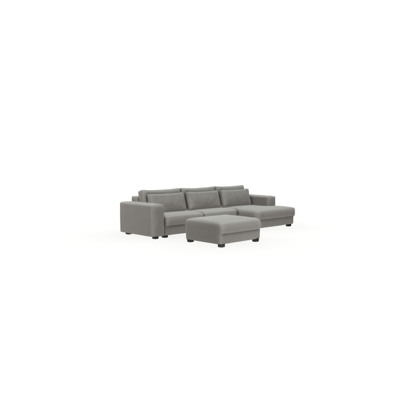Bank Micha Sienna 1 - 3 Zit Divan Rechts - {{ product.type }} - Kas20