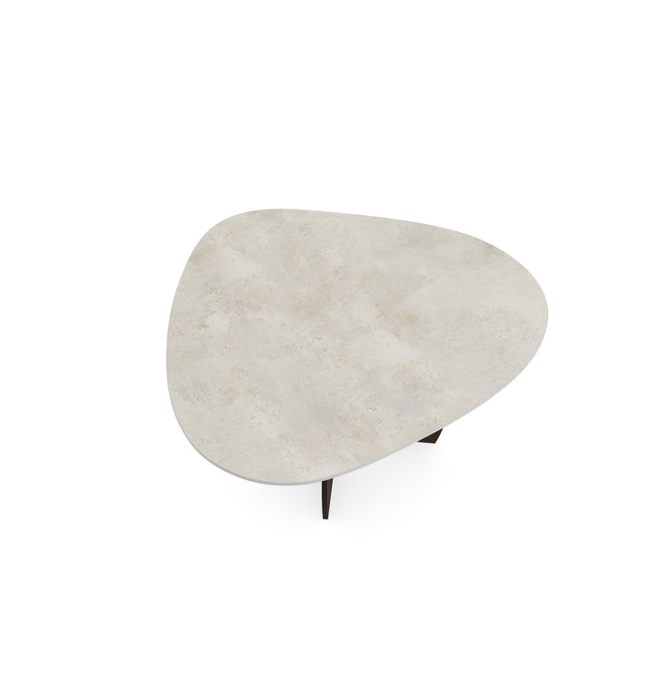Keramiek Salontafel Distritio Marfil - Druppel - Maan onderstel - {{ product.type }} - Kas20