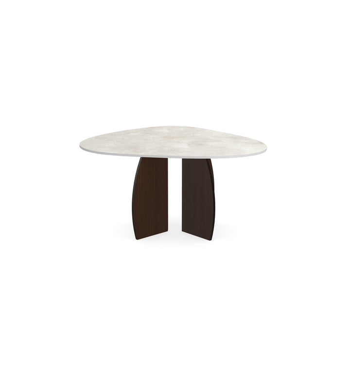 Keramiek Salontafel Distritio Marfil - Druppel - Maan onderstel - {{ product.type }} - Kas20