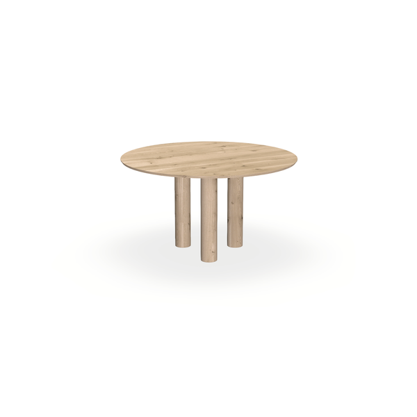 Eettafel Eiken Liqurien - Rond - Columbus - {{ product.type }} - Kas20