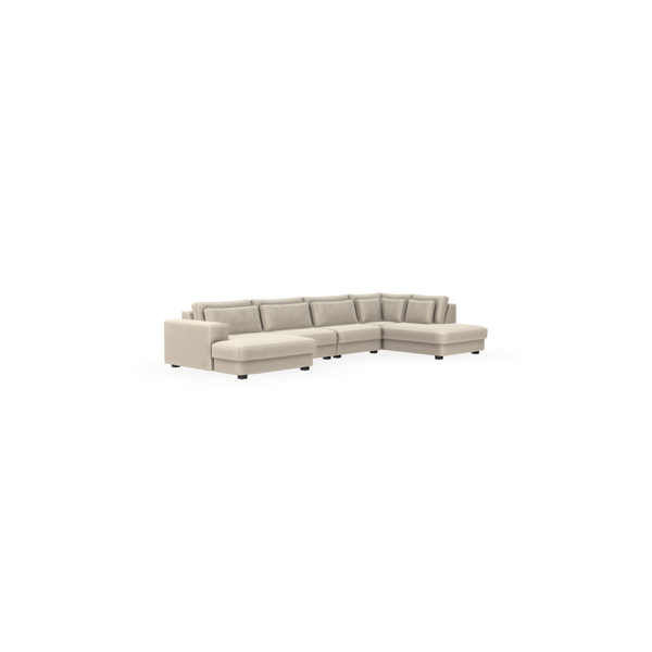 Bank Micha Harmony 2 - 3 Zit Chaise Divan Links - {{ product.type }} - Kas20