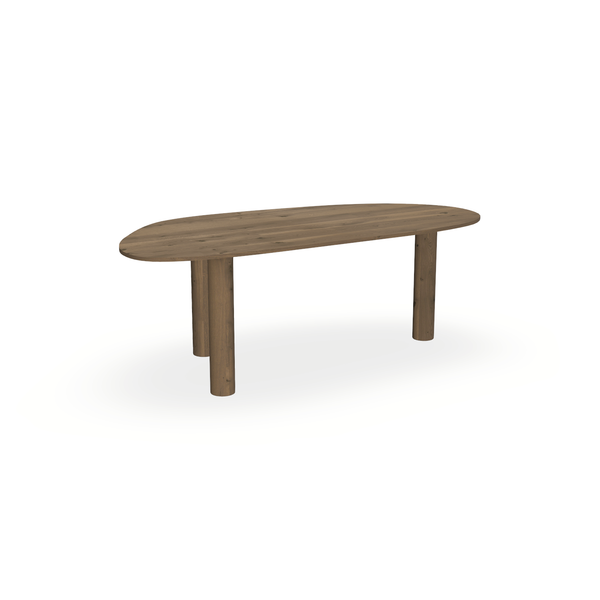 Eettafel Eiken Chocolate - Organisch A - Columbus - {{ product.type }} - Kas20