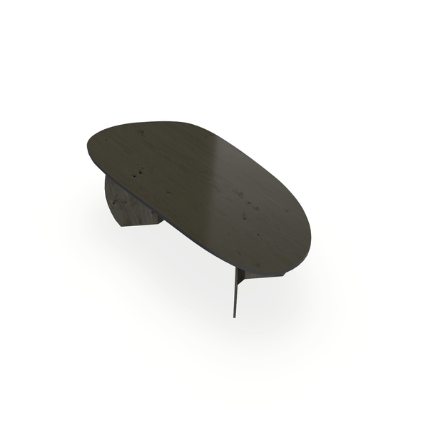 Eettafel Eiken Fineer Noesten Venerien - Organisch A - Maan Buiten Eiken Venerien - {{ product.type }} - Kas20